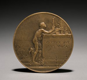 Reverso da medalha, 1800. de Jules Dupré