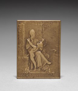 Medalhão. de Jules Dupré
