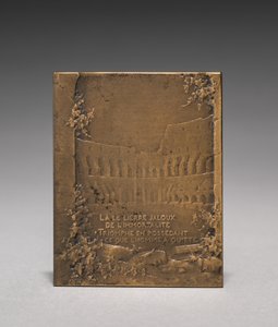 Medalhão reverso. de Jules Dupré