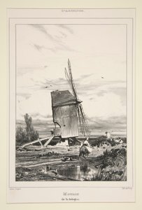 Moinho Sologne de Jules Dupré