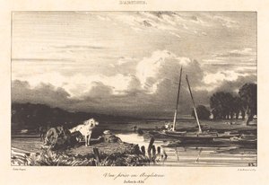 Vista na Inglaterra (Prêmio Vue em Angleterre) de Jules Dupré