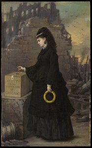 Alívio para os sofredores de Chicago, 1872