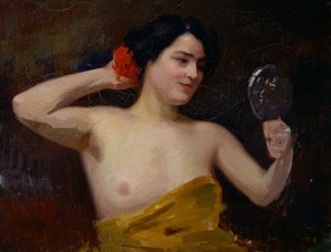 Nu Fêmea (mulher com seu espelho)