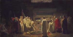 Os Mártires nas Catacumbas, 1855