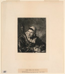 Hille Bobbe, a Feiticeira, de "Etchings of Pictures in the Metropolitan Museum, New York" de Jules Ferdinand Jacquemart
