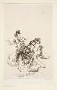 Sc?ne espagnole (cena espanhola) de Jules Ferdinand Jacquemart