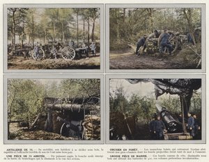 Artilharia 75, Howitzer Forest, um pedaço de 75 Abritee, grande pedaço de fuzileiro naval