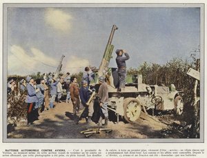 Bateria de automóvel contra aviões