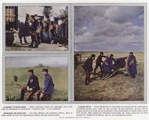 Clarion de Artilharia, Canhão de 90, Oficiais de Zouaves