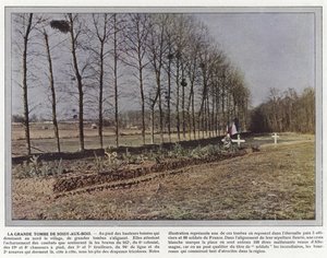 A grande tumba de Soisy-aux-Bois fotografia