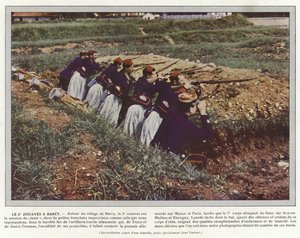 O 2º Zouaves em Barcy