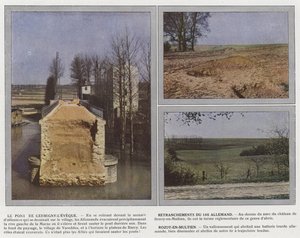 A Ponte Germigny-L&39;Eveque, Entrincheiras do 105 Alemão, Rozoy-en-Multien