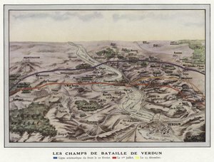 Os campos de batalha de Verdun