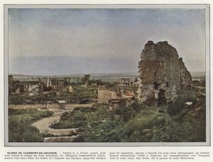 Ruínas de Clermont-en-Argonne