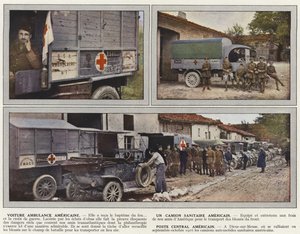 American Ambulance Car, Caminhão Sanitário Americano, Estação Central Americana