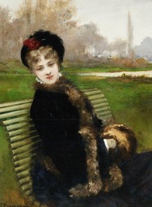 The Park Bench de Jules James Rougeron