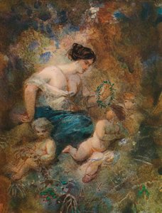 Uma alegoria, c1869-1892, 1906. de Jules Lessore