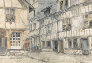 Vista da Rue de Lamitie de Jules Lessore