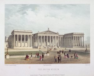 Museu Britânico, Holborn, Londres, 1854