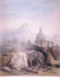 Montagem de imagens com São Paulo, c1855