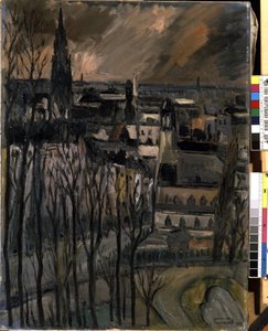 Rua Montagne de la Cour ( em Bruxelas ) de Jules Marie Canneel