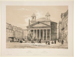 Roma, Panteão d de Jules Monthelier