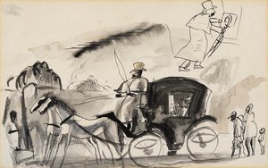 Figuras com cabine de Jules Pascin