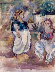 mulheres tunisinas de Jules Pascin