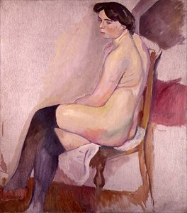 Nu com Meias Pretas, c.1906 (óleo sobre tela)