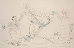 Reduzindo (gravura de cor) de Jules Pascin