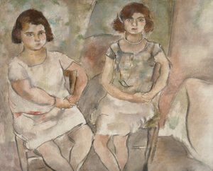 Roseta e Nana, 1925 de Jules Pascin