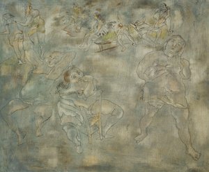 Os cativos; Les Captives, c.1923-25 de Jules Pascin