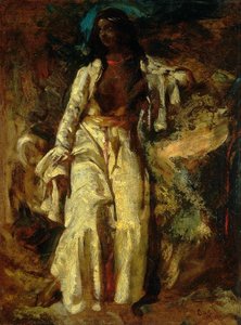 mulher núbia de Jules Robert Auguste