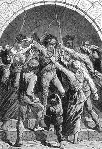 "Death to the Royalists", gravado por Stephane Pannemaker (1847-1930), de 