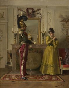 Partida para a revisão, c.1876
