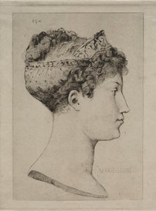 Marie Louise no perfil