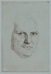 Máscara do Abade Raynal de Jules de Goncourt, after Maurice Quentin