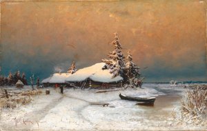 Pôr do sol de inverno, 1887