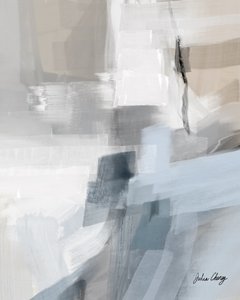 Abstrato em azul suave