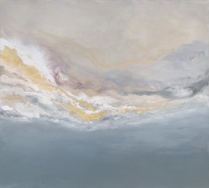 Nuvens em redemoinho em tons suaves de Julia Contacessi