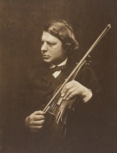 Sr. Joseph Joachim, 1868, impresso em 1875. de Julia Margaret Cameron