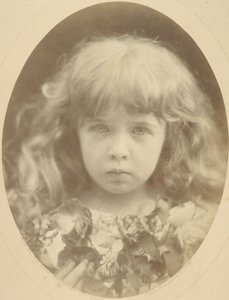 «A criança de Natal» (o Menino Cristo, o Menino Jesus), Margerie Thackeray de Julia Margaret Cameron