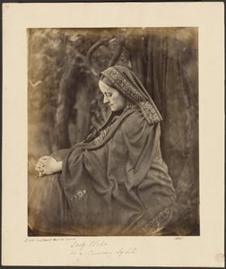 Lady Elcho como uma Sybil de Cumea de Julia Margaret Cameron