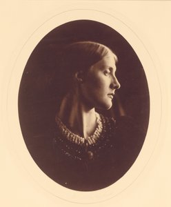 Sra. Herbert Duckworth, abril de 1867 (estampa do álbum) de Julia Margaret Cameron