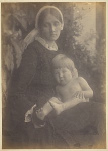Sra. Herbert Duckworth com Gerald Duckworth de Julia Margaret Cameron