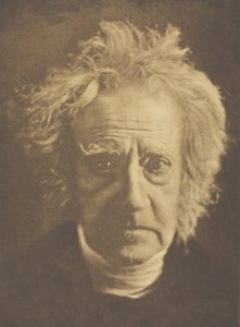 Sir John Herschel, 1867, impresso c. 1893. de Julia Margaret Cameron