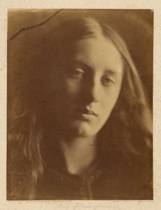 [Cabeça de estudo de São João]. de Julia Margaret Cameron