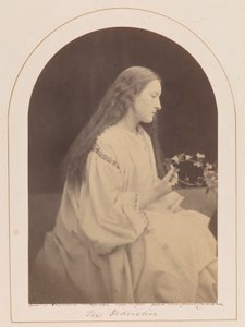 A Dedicação [Hattie Campbell] de Julia Margaret Cameron
