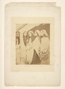 As cinco virgens loucas de Julia Margaret Cameron