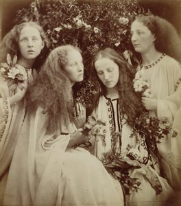 The Rose Bud Garden of Girls (albumen print) de Julia Margaret Cameron